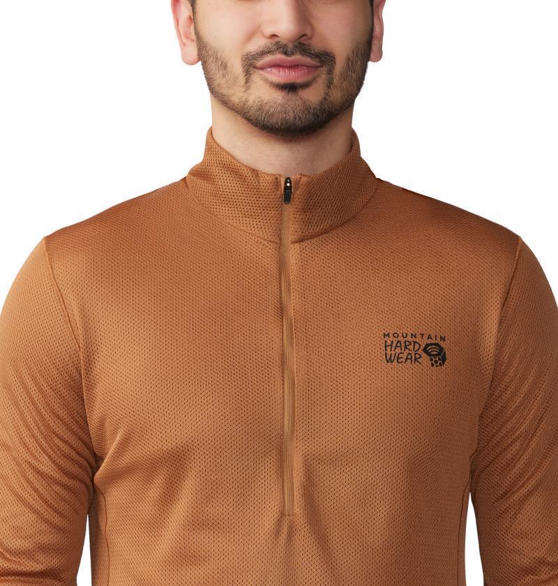 AirMesh Half Zip - Mens - Copper Clay 4