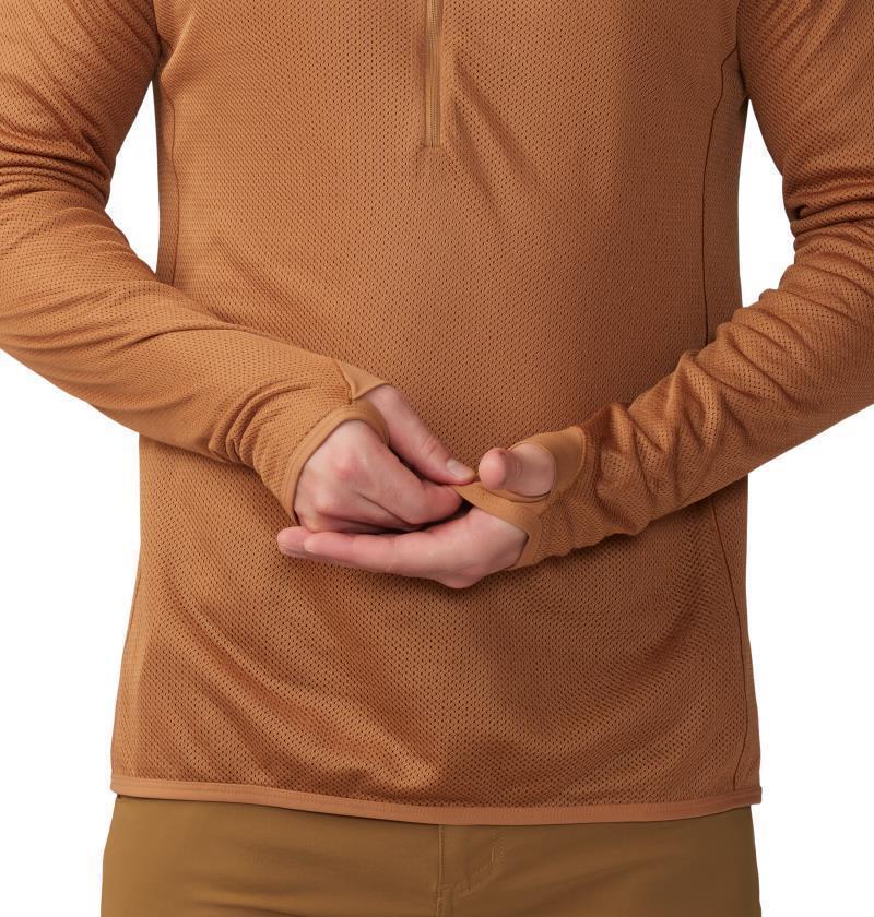 AirMesh Half Zip - Mens - Copper Clay 5