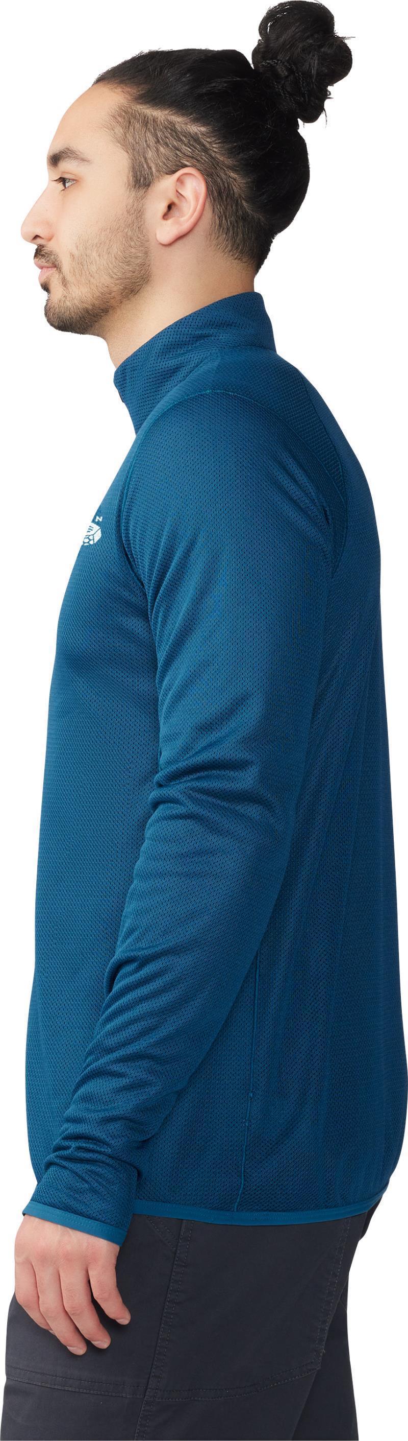 AirMesh Half Zip - Mens - Dark Caspian 2