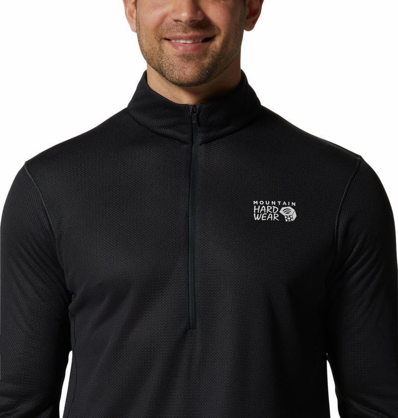 AirMesh Half Zip - Mens - Dark Storm 4
