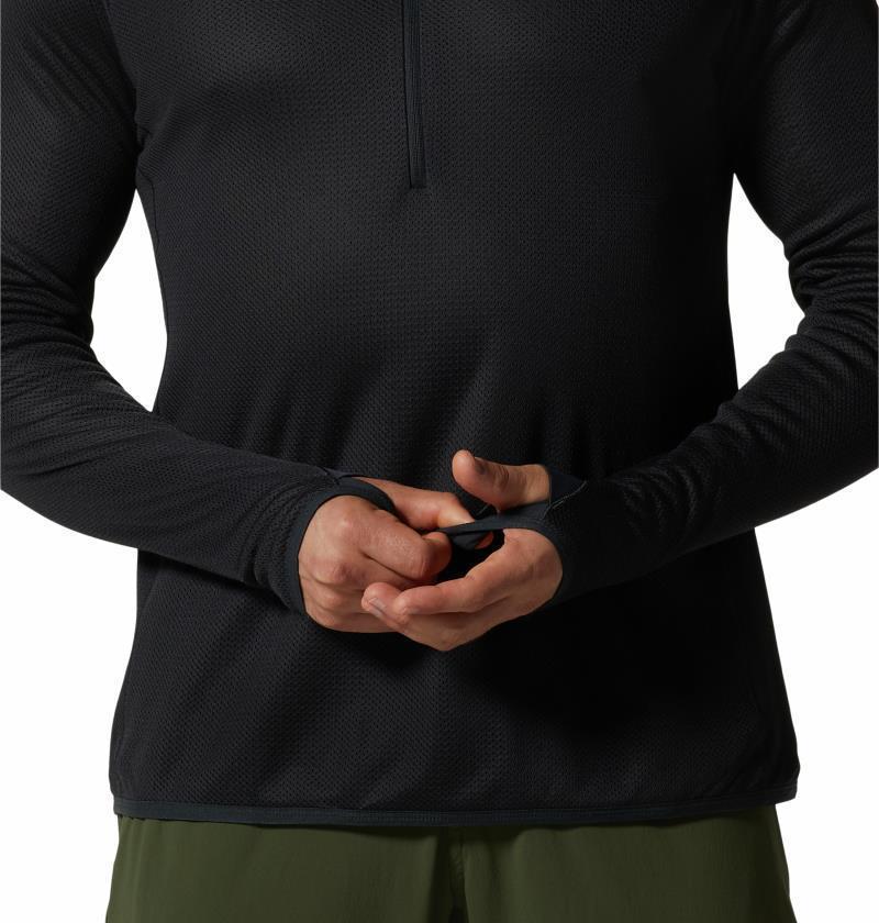AirMesh Half Zip - Mens - Dark Storm 5