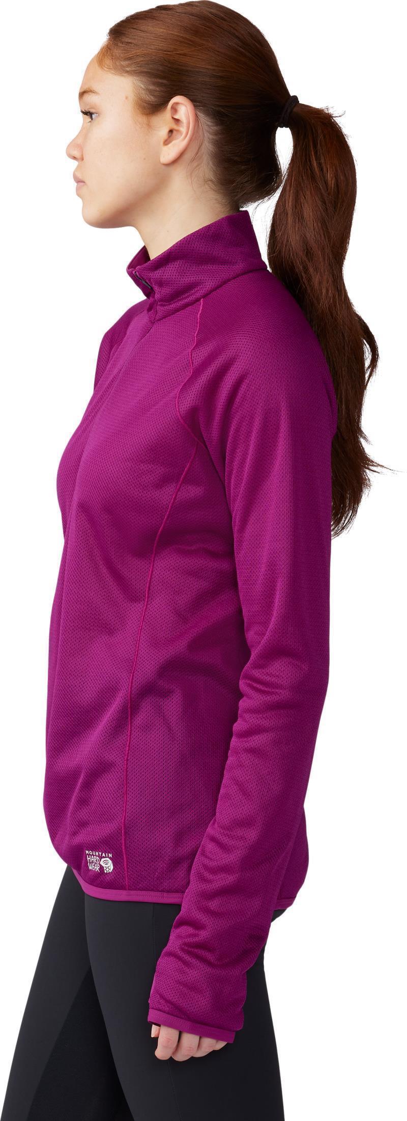 AirMesh Half Zip - Womens - Berry Glow 2