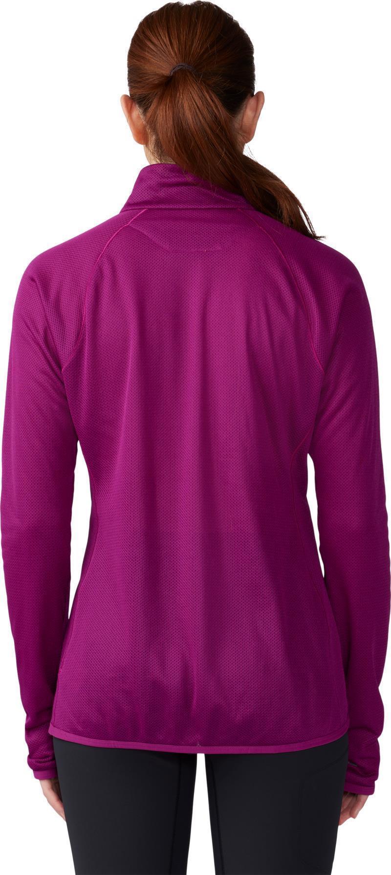 AirMesh Half Zip - Womens - Berry Glow 3