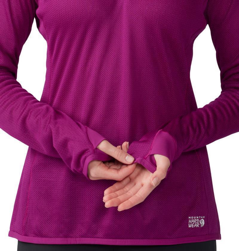 AirMesh Half Zip - Womens - Berry Glow 5