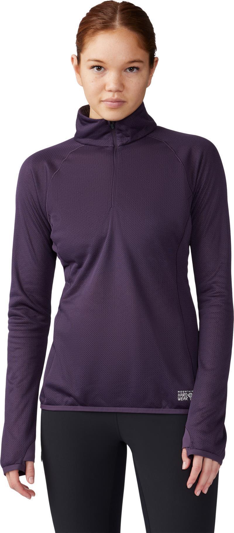 AirMesh Half Zip - Womens - Blurple 1