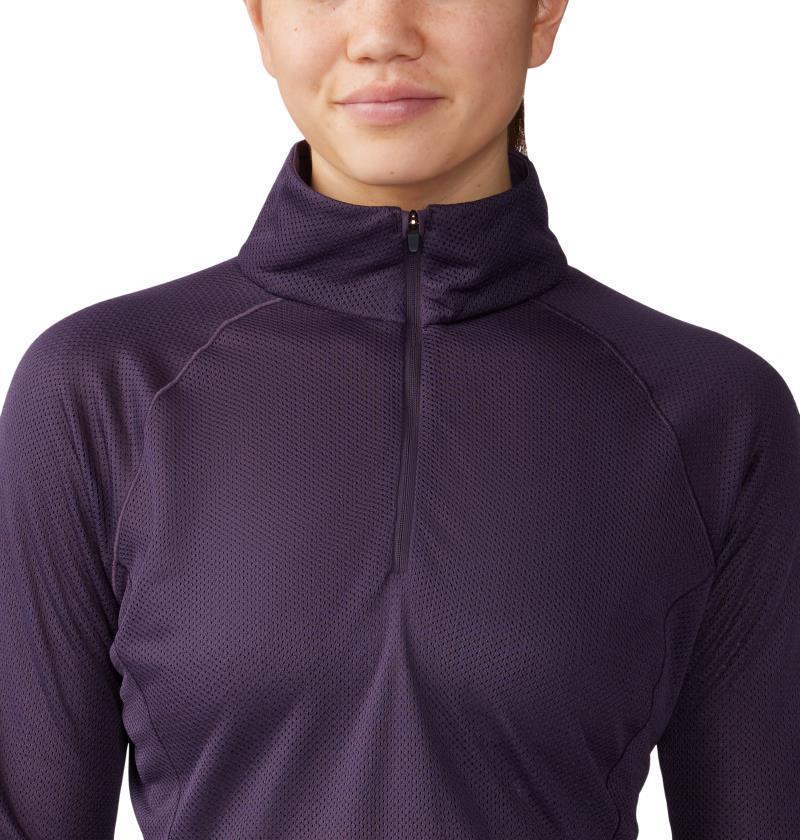 AirMesh Half Zip - Womens - Blurple 4