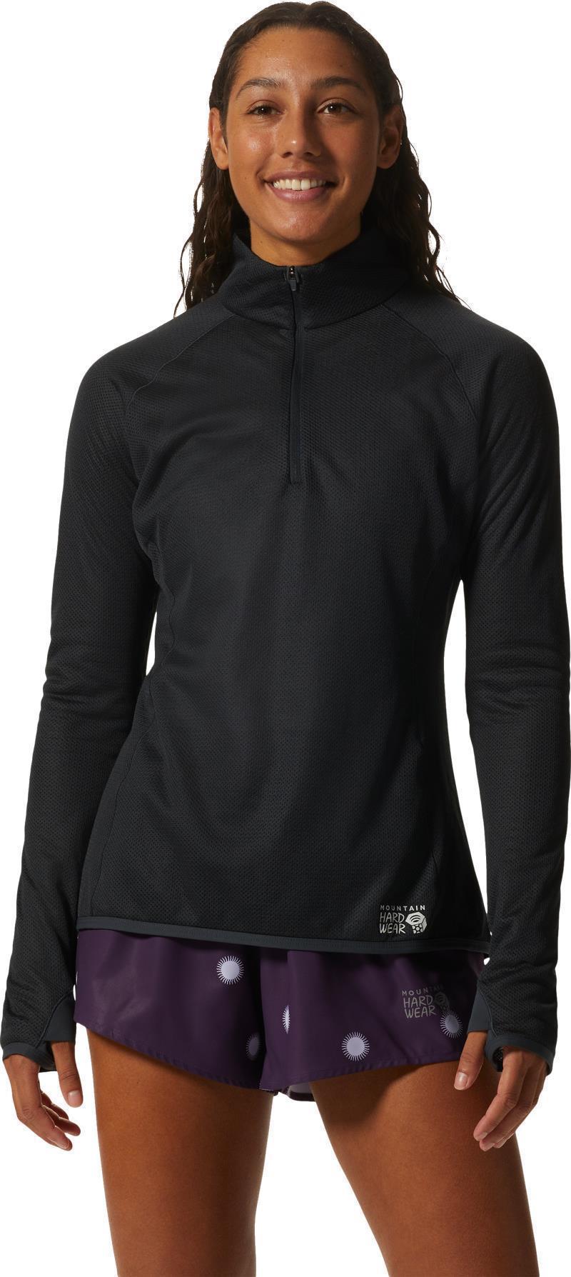AirMesh Half Zip - Womens - Dark Storm 1