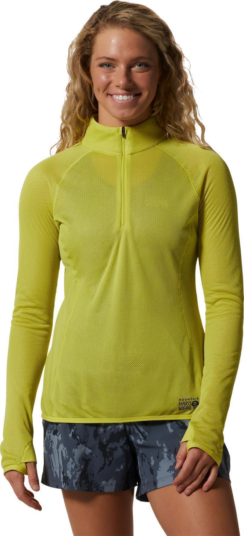 AirMesh Half Zip - Womens - Starfruit 1