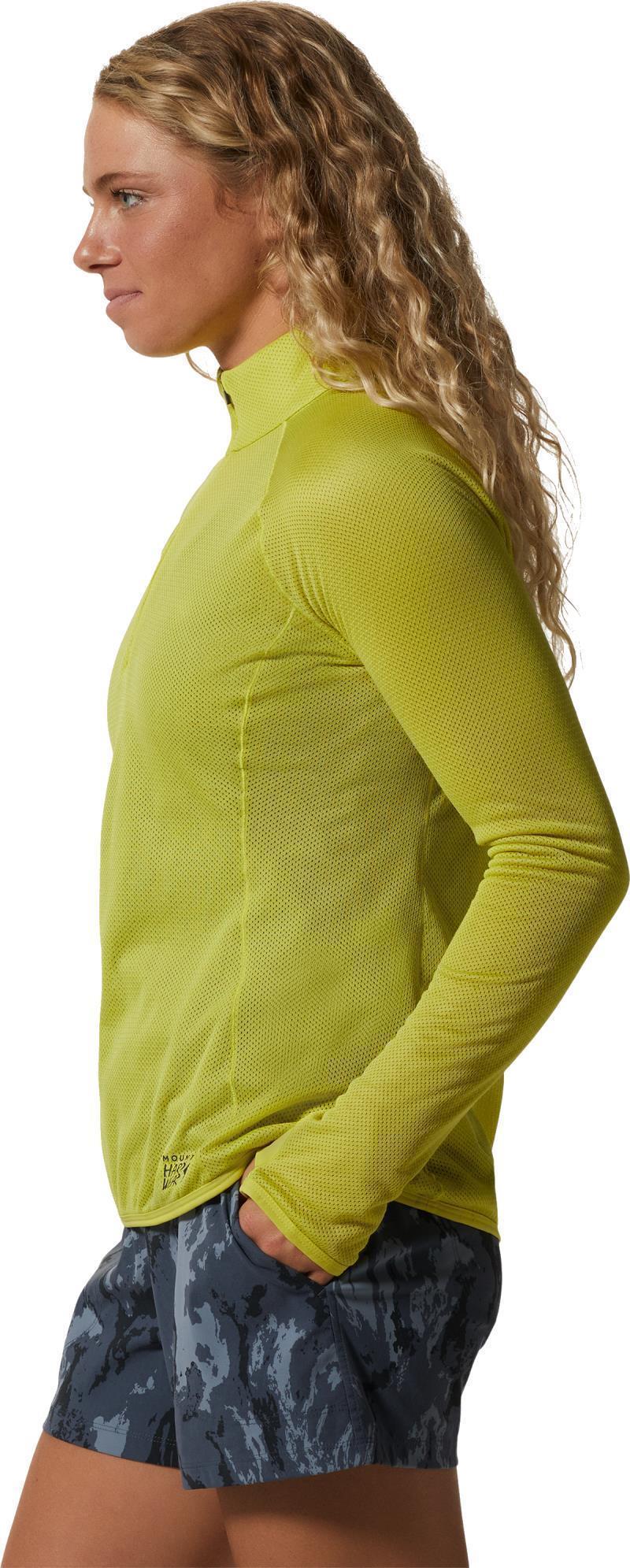 AirMesh Half Zip - Womens - Starfruit 2