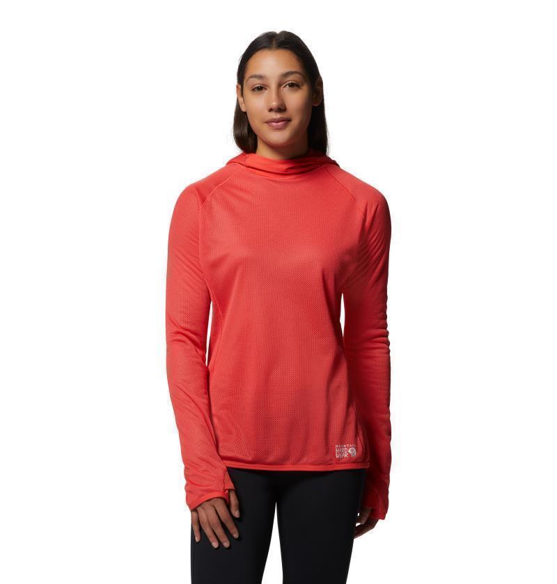 AirMesh Hoody - Womens - Solar Pink 1