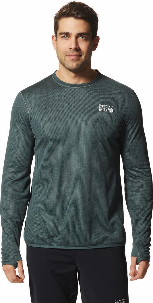 AirMesh LS Crew - Mens - Black Spruce 1