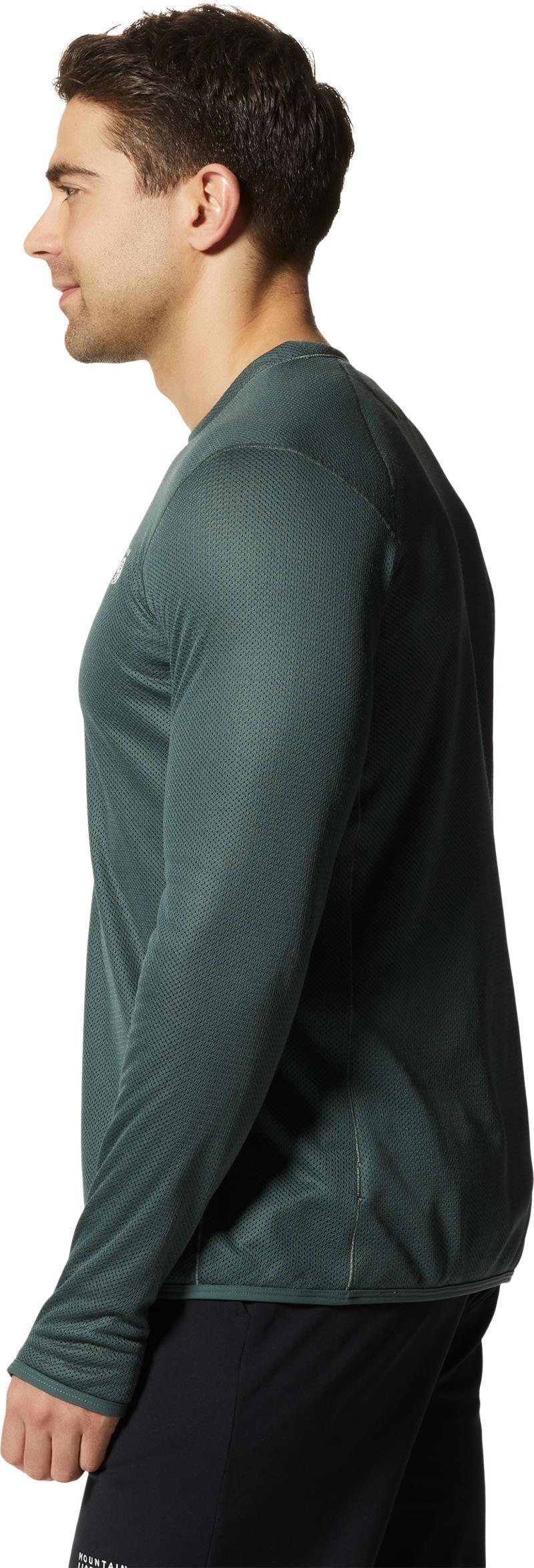 AirMesh LS Crew - Mens - Black Spruce 2