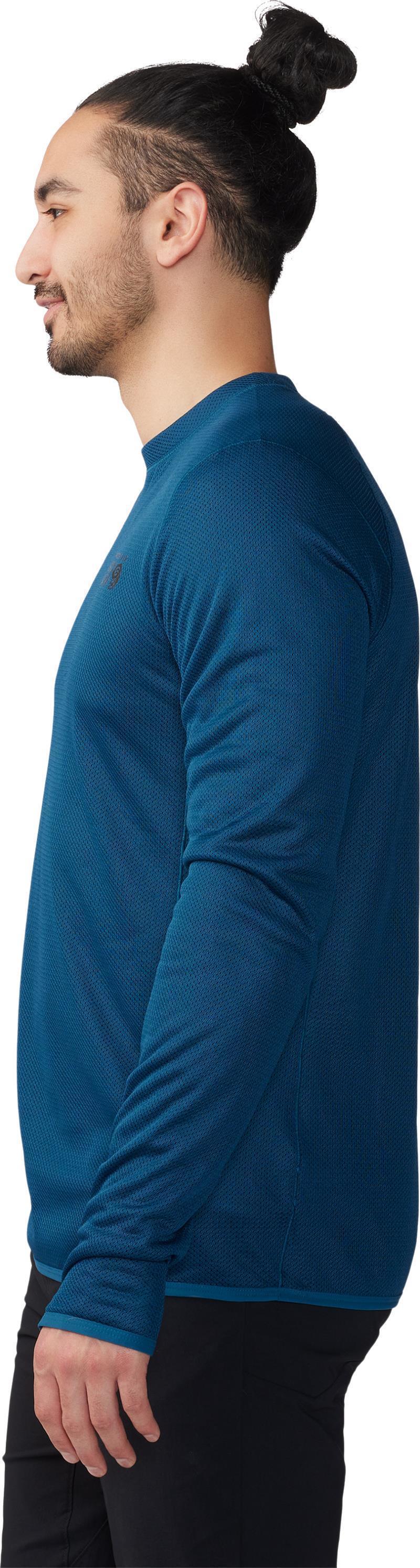 AirMesh LS Crew - Mens - Dark Caspian 1