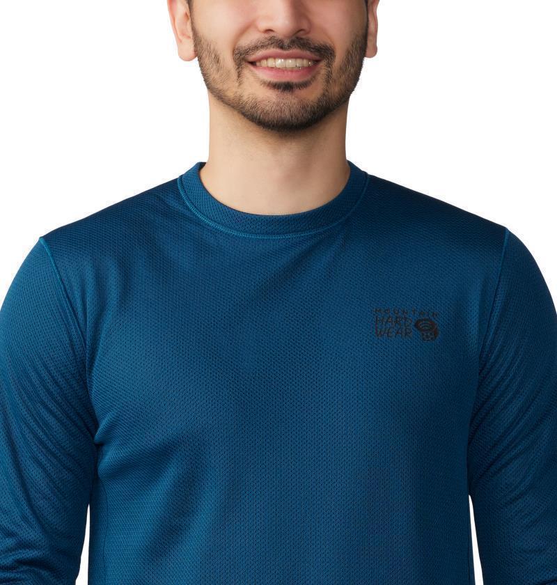 AirMesh LS Crew - Mens - Dark Caspian 2