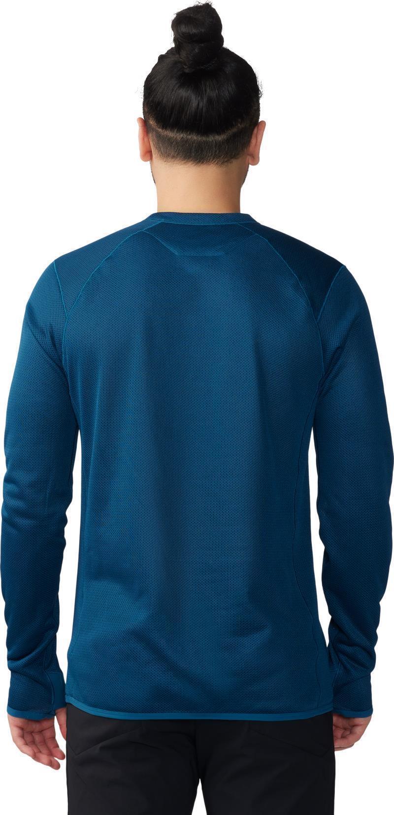 AirMesh LS Crew - Mens - Dark Caspian 4