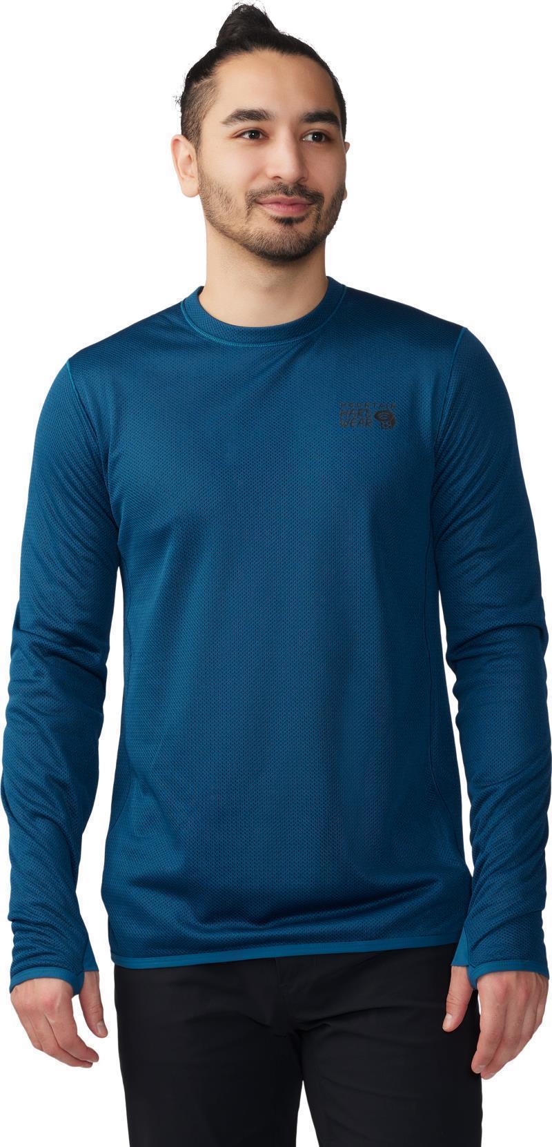 AirMesh LS Crew - Mens - Dark Caspian 5