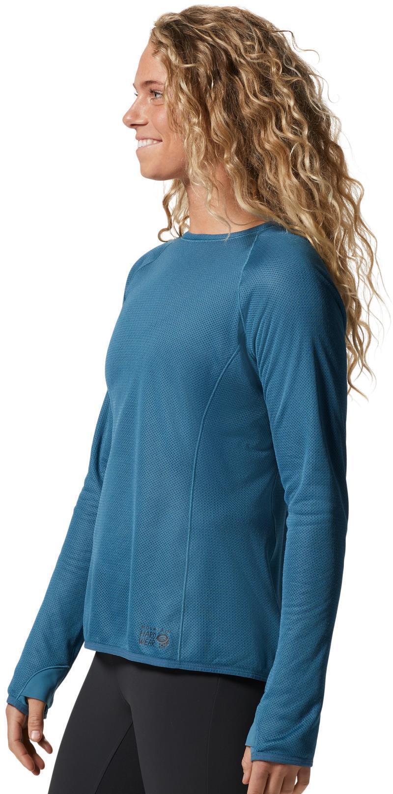 AirMesh LS Crew - Womens - Caspian 2