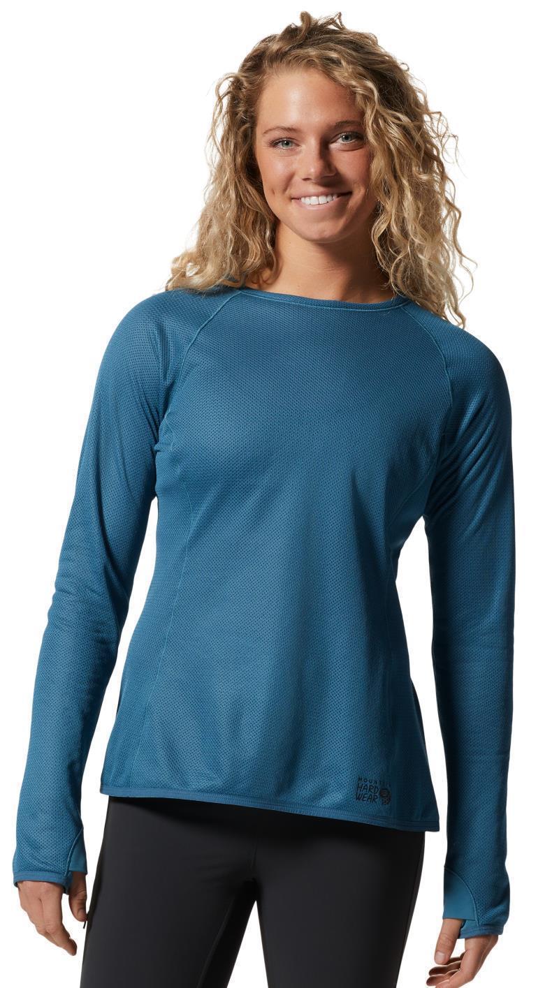 AirMesh LS Crew - Womens - Caspian 1