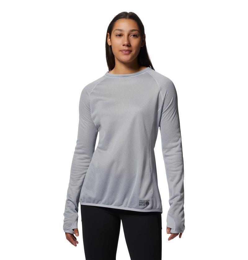AirMesh LS Crew - Womens - Glacial 1