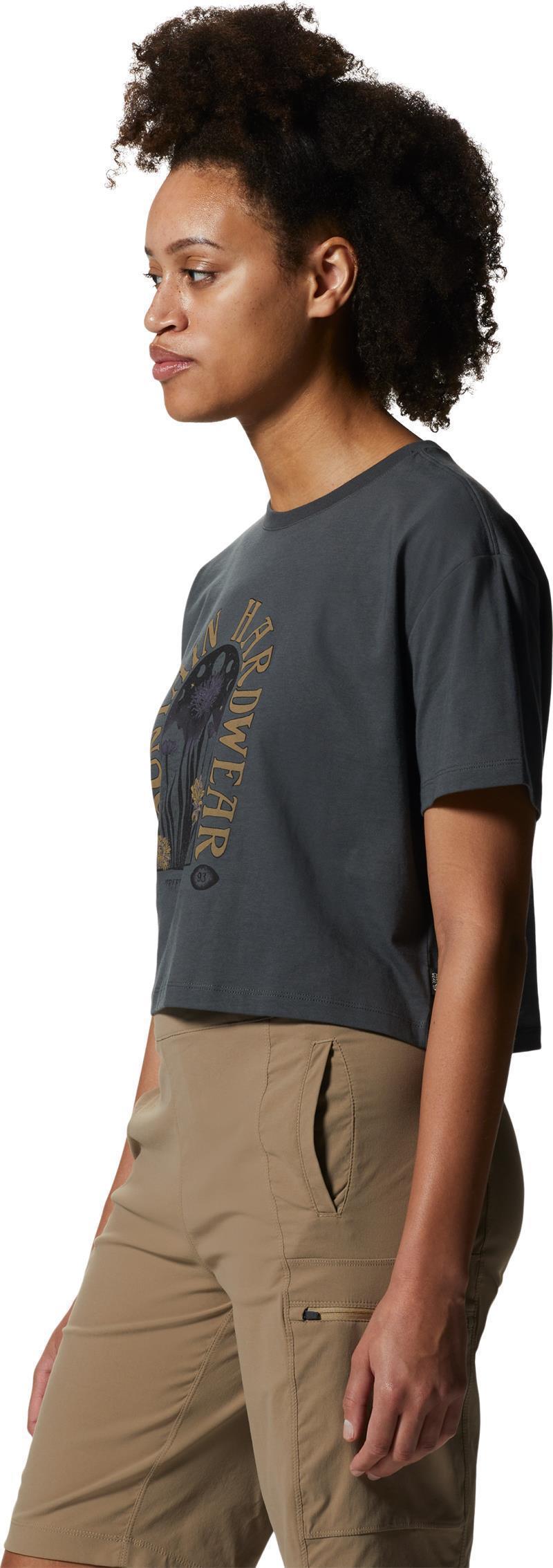 Alpine Flowers SS Tee - Womens - Volcanic 4