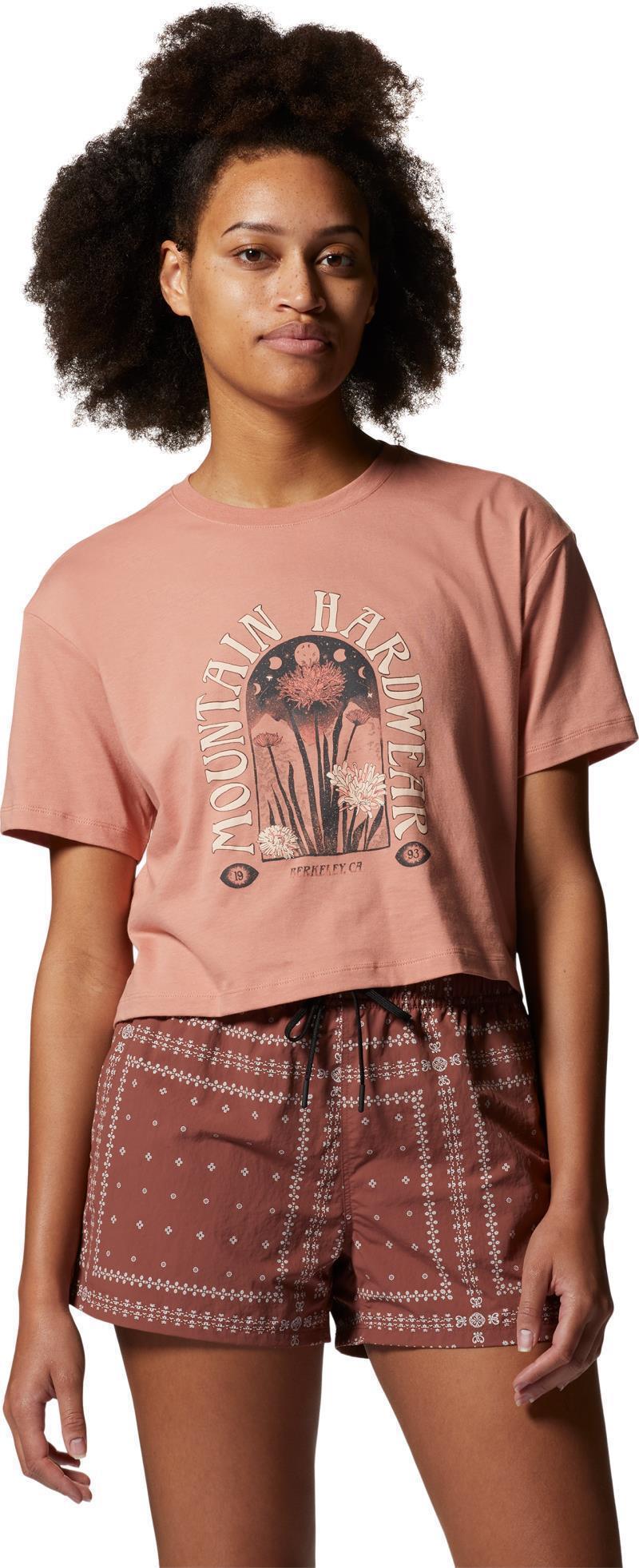 Alpine Flowers SS Tee - Womens - Washed Sun 1