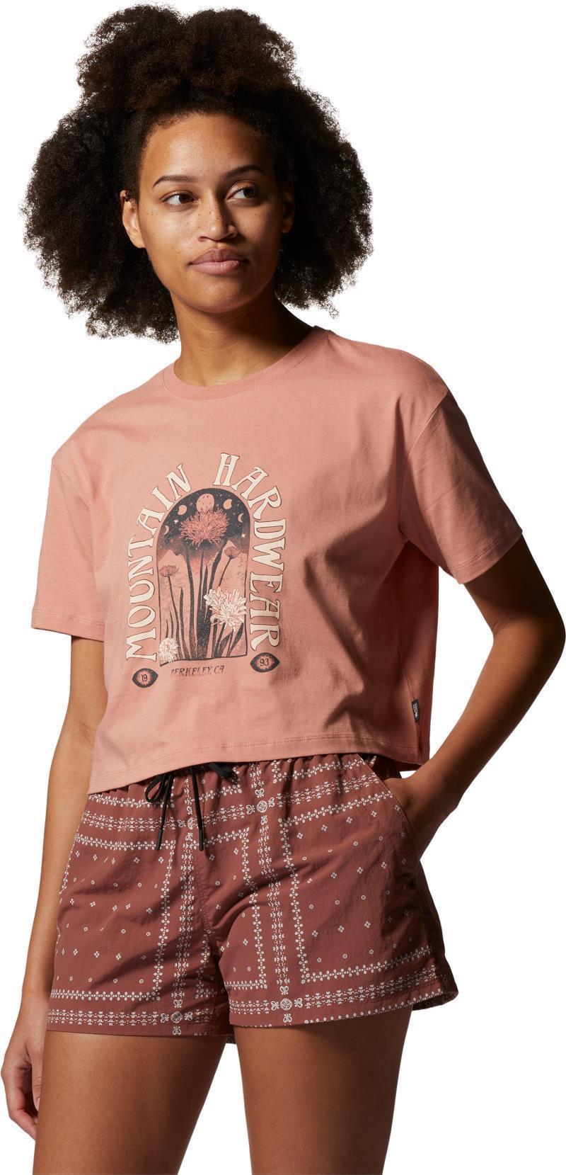 Alpine Flowers SS Tee - Womens - Washed Sun 3