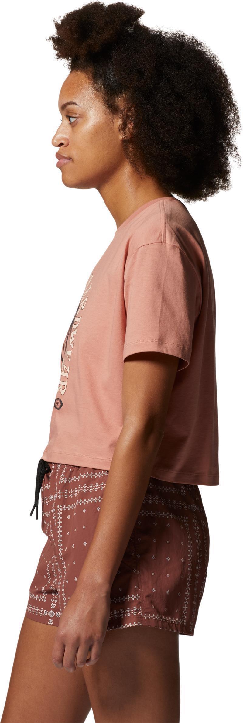 Alpine Flowers SS Tee - Womens - Washed Sun 4