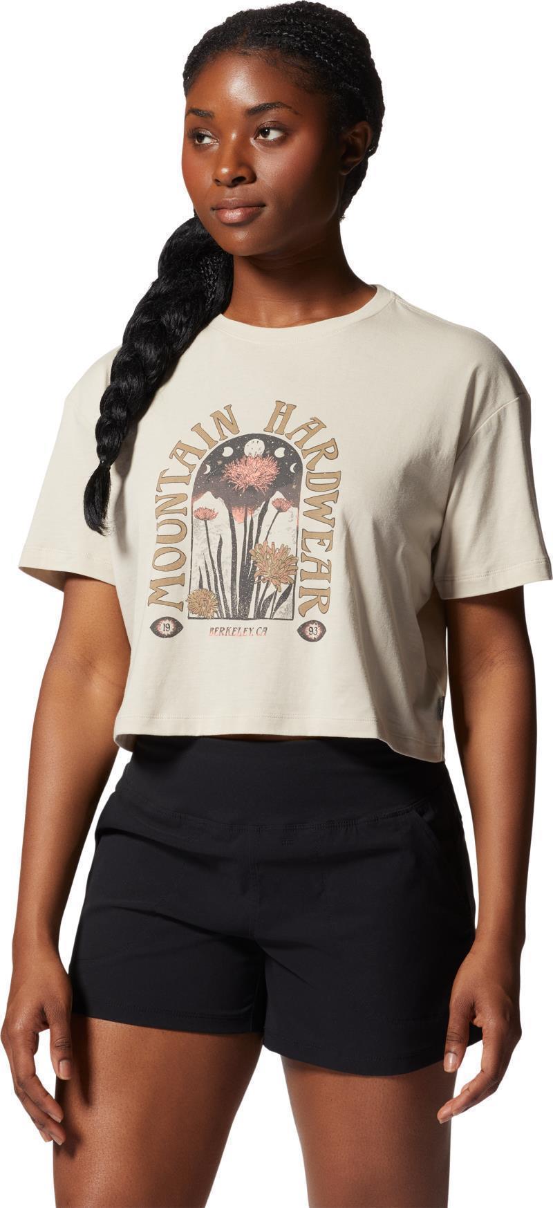 Alpine Flowers SS Tee - Womens - Wild Oyster 3