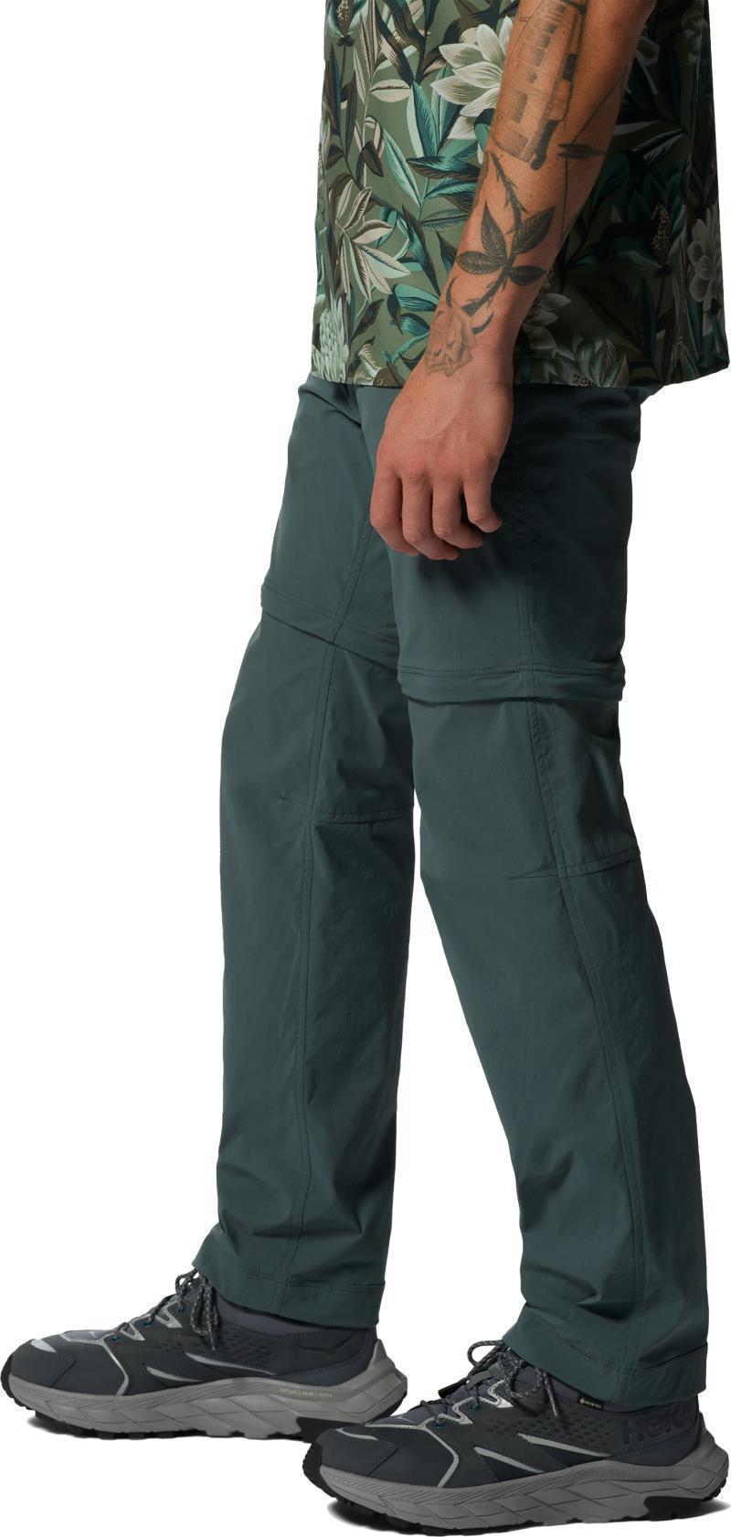 Basin Trek Convertible Pants, Reg - Mens - Black Spruce 3