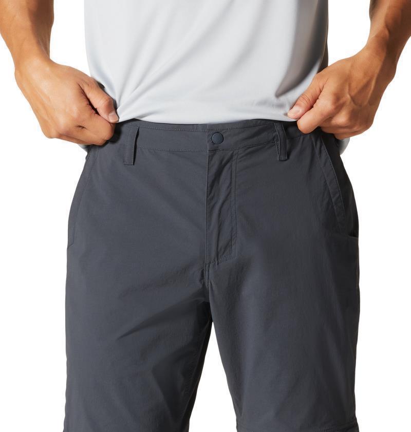 Basin Trek Convertible Pants, Reg - Mens - Dark Storm 5