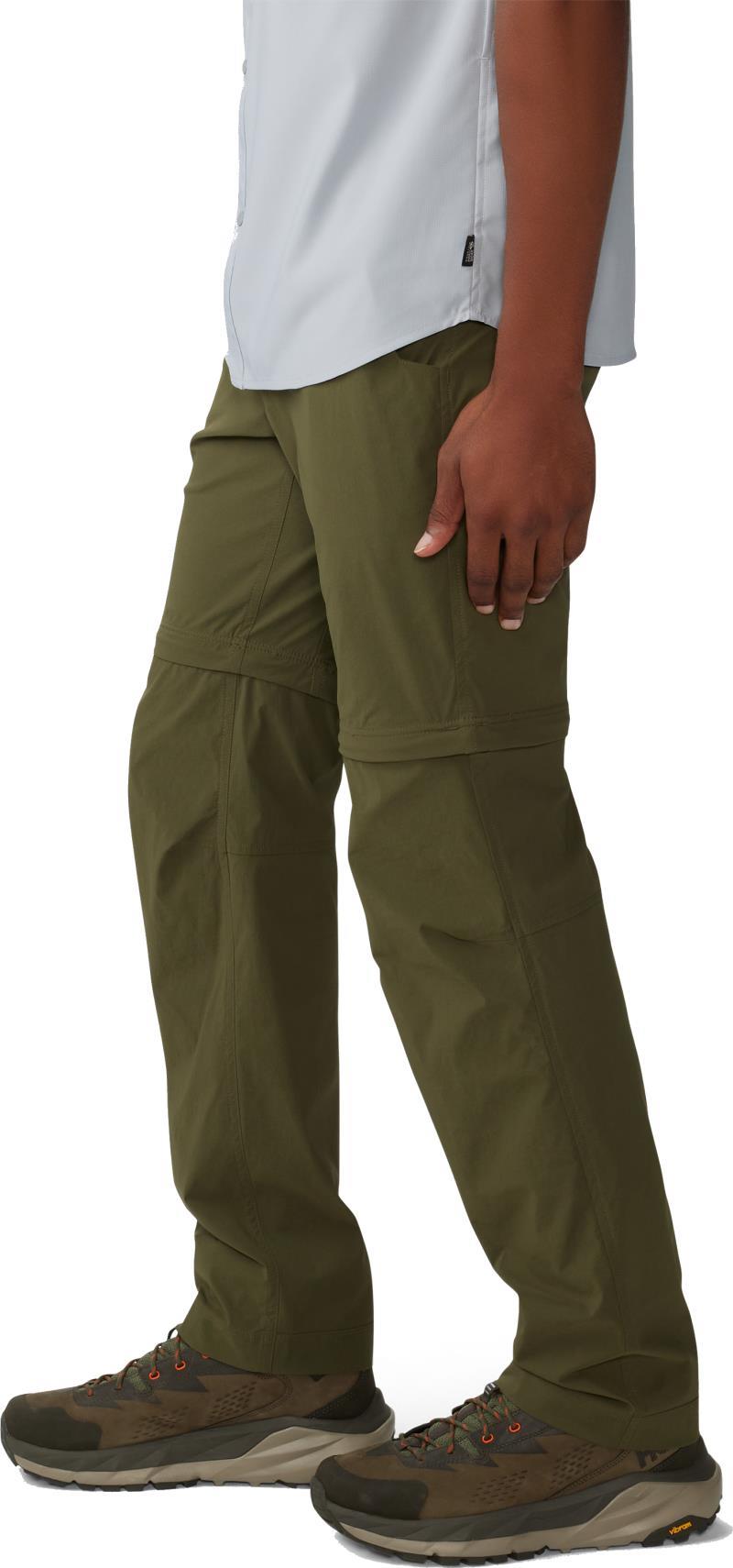 Basin Trek Pants, Reg - Mens - dark pine 1
