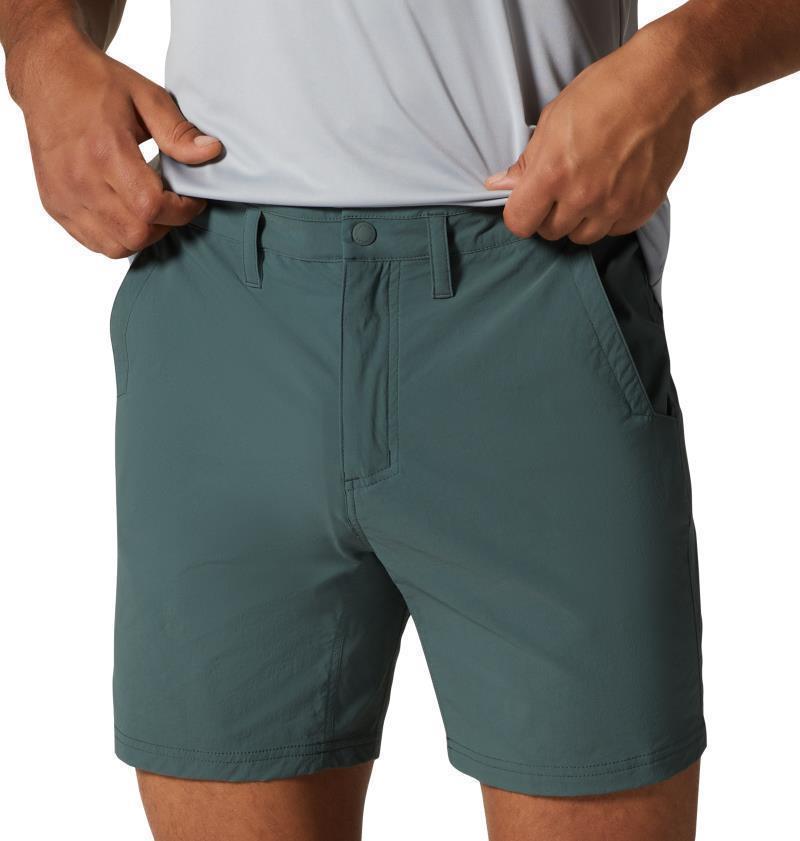 Basin Trek Shorts, Long - Mens - Black Spruce 5