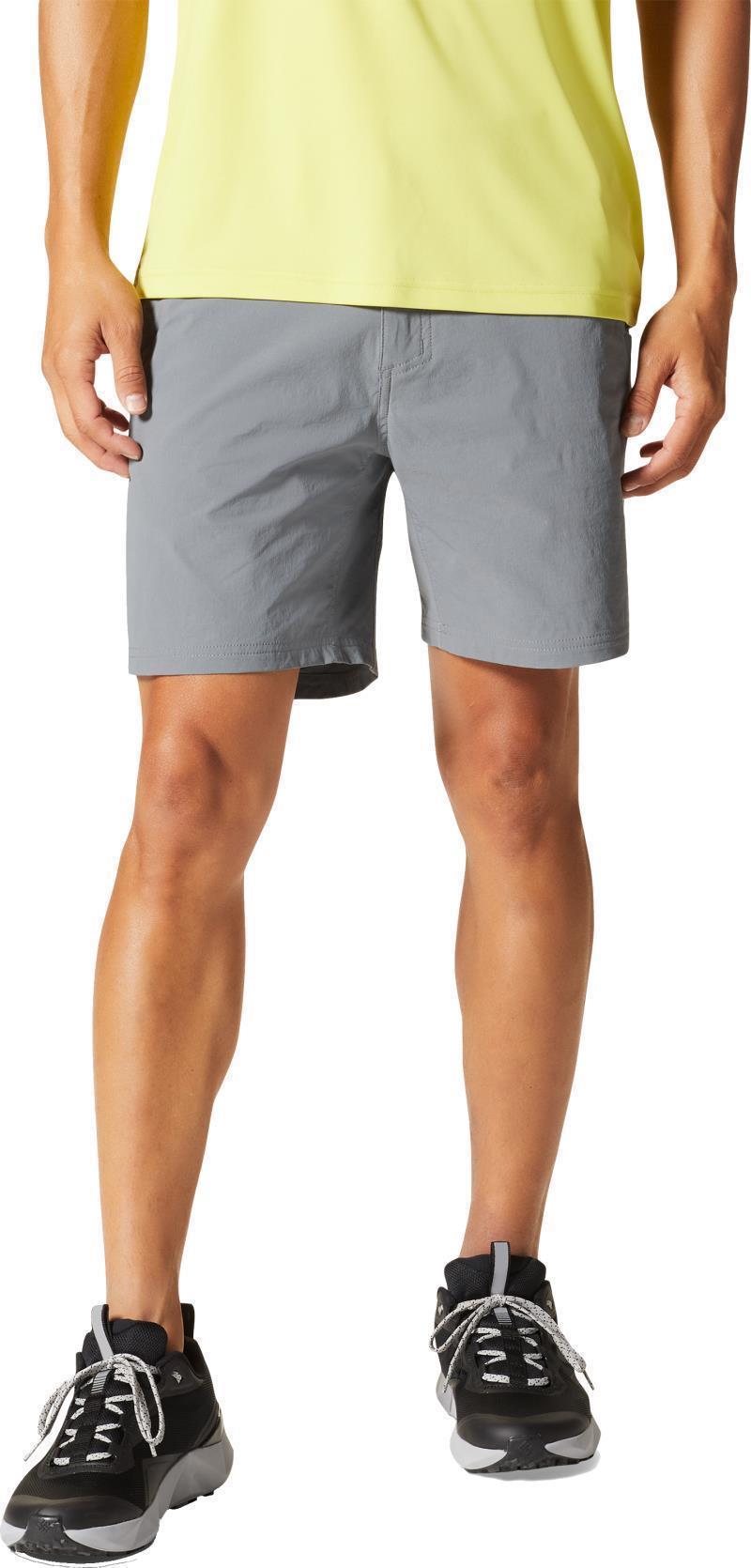 Basin Trek Shorts, Long - Mens - Foil Grey 1