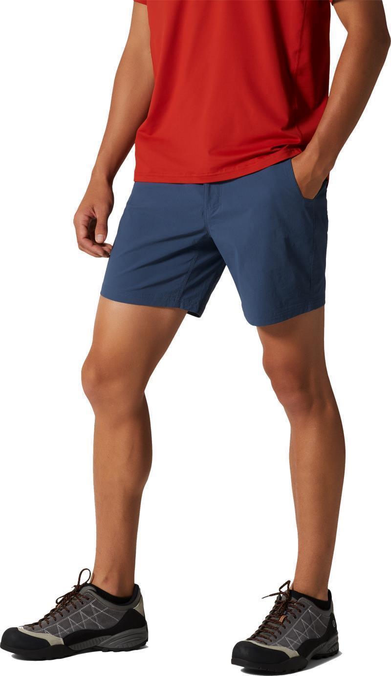 Basin Trek Shorts, Long - Mens - Zinc 2