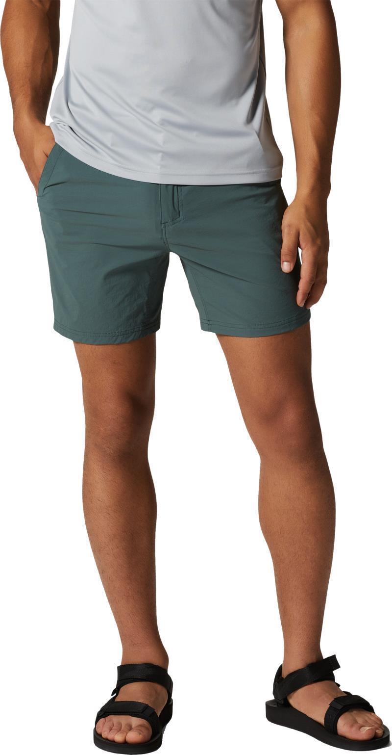Basin Trek Shorts, Reg - Mens - Black Spruce 1