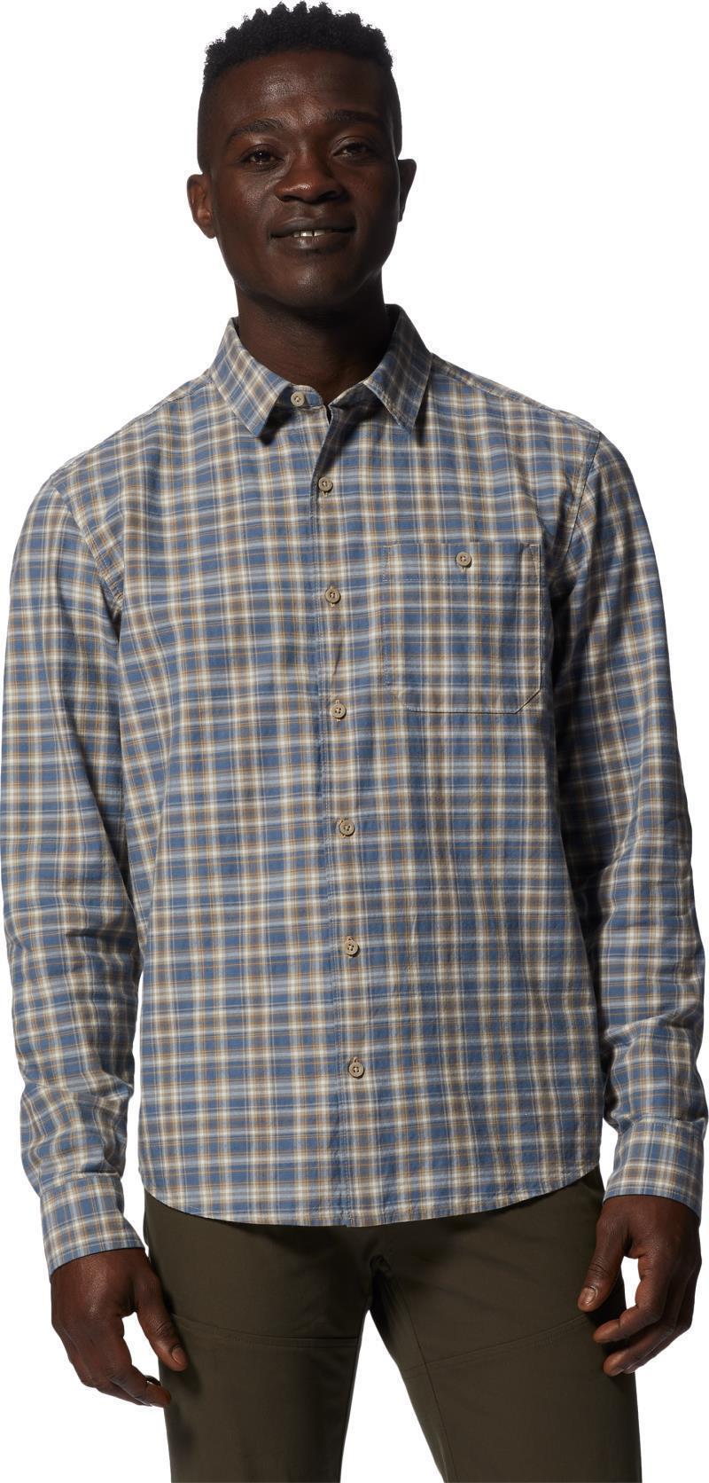 Big Cottonwood LS Shirt - Mens - Badlands Canopy Plaid 1
