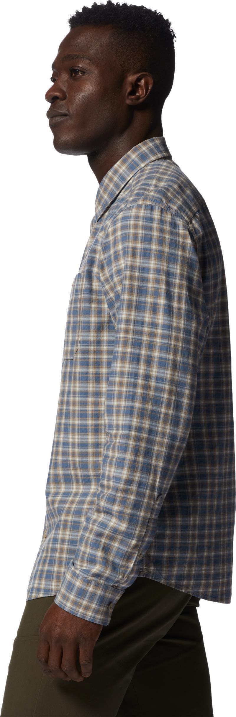 Big Cottonwood LS Shirt - Mens - Badlands Canopy Plaid 3