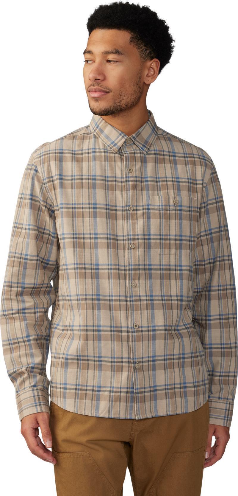 Big Cottonwood LS Shirt - Mens - Badlands Trailhead Plaid 1