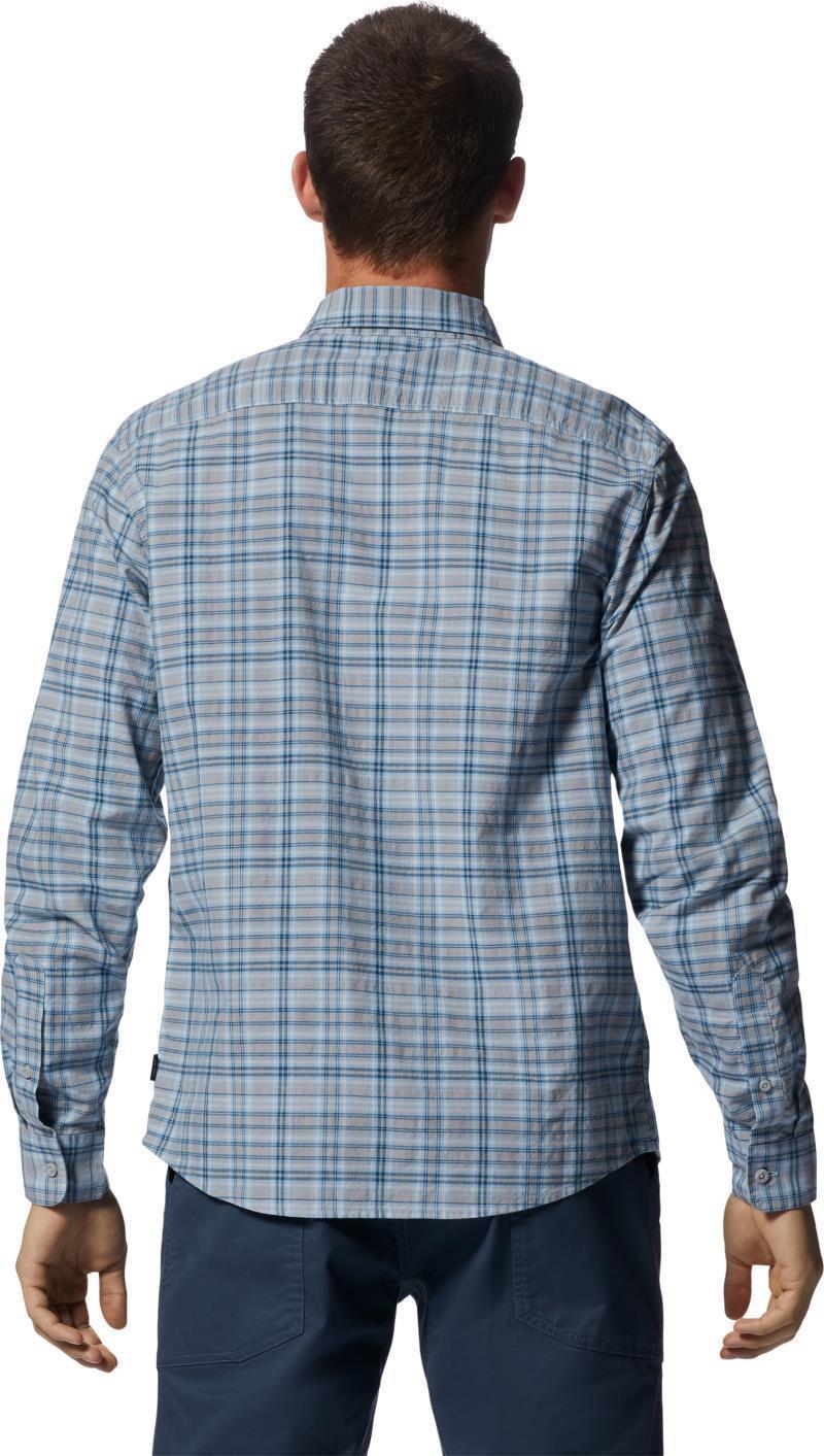 Big Cottonwood LS Shirt - Mens - Blue Chambray Canopy Plaid 2