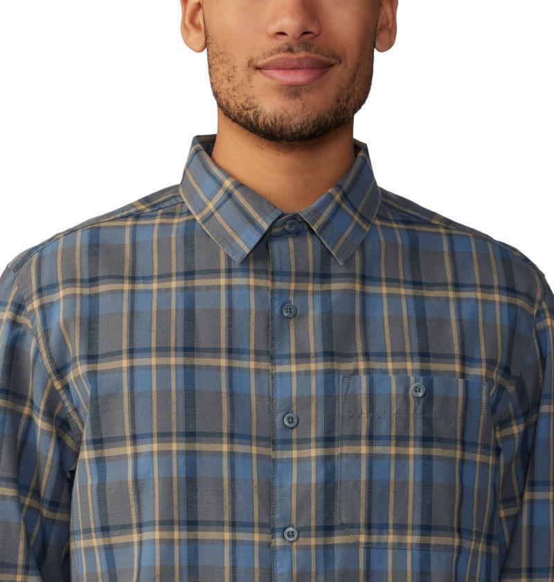 Big Cottonwood LS Shirt - Mens - Graphite Trailhead Plaid 6