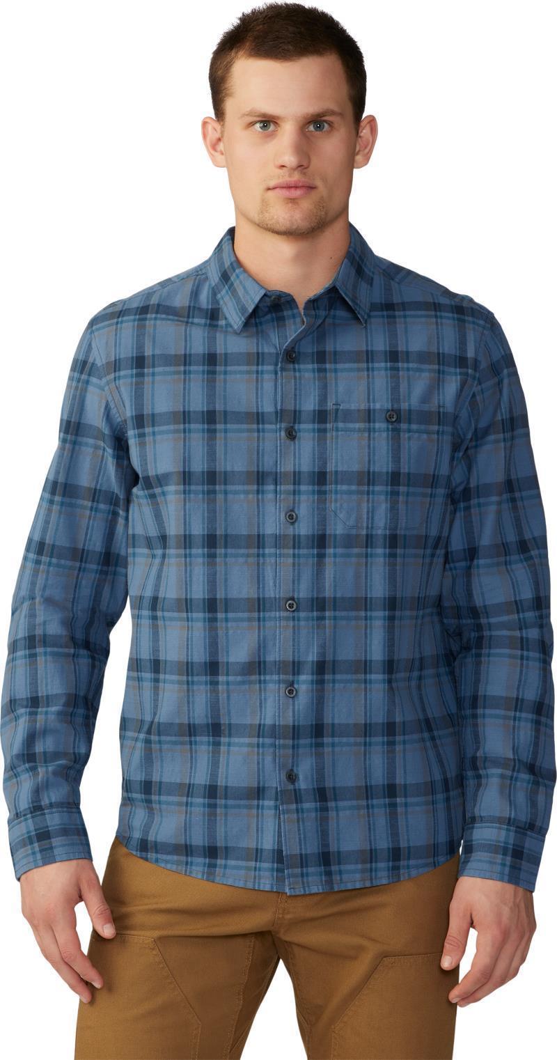 Big Cottonwood LS Shirt - Mens - Light Zinc Trailhead Plaid 2