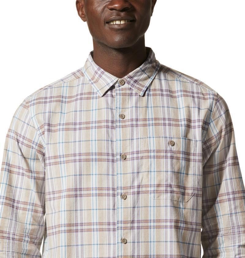 Big Cottonwood LS Shirt - Mens - Trail Dust Vertical Plaid 4