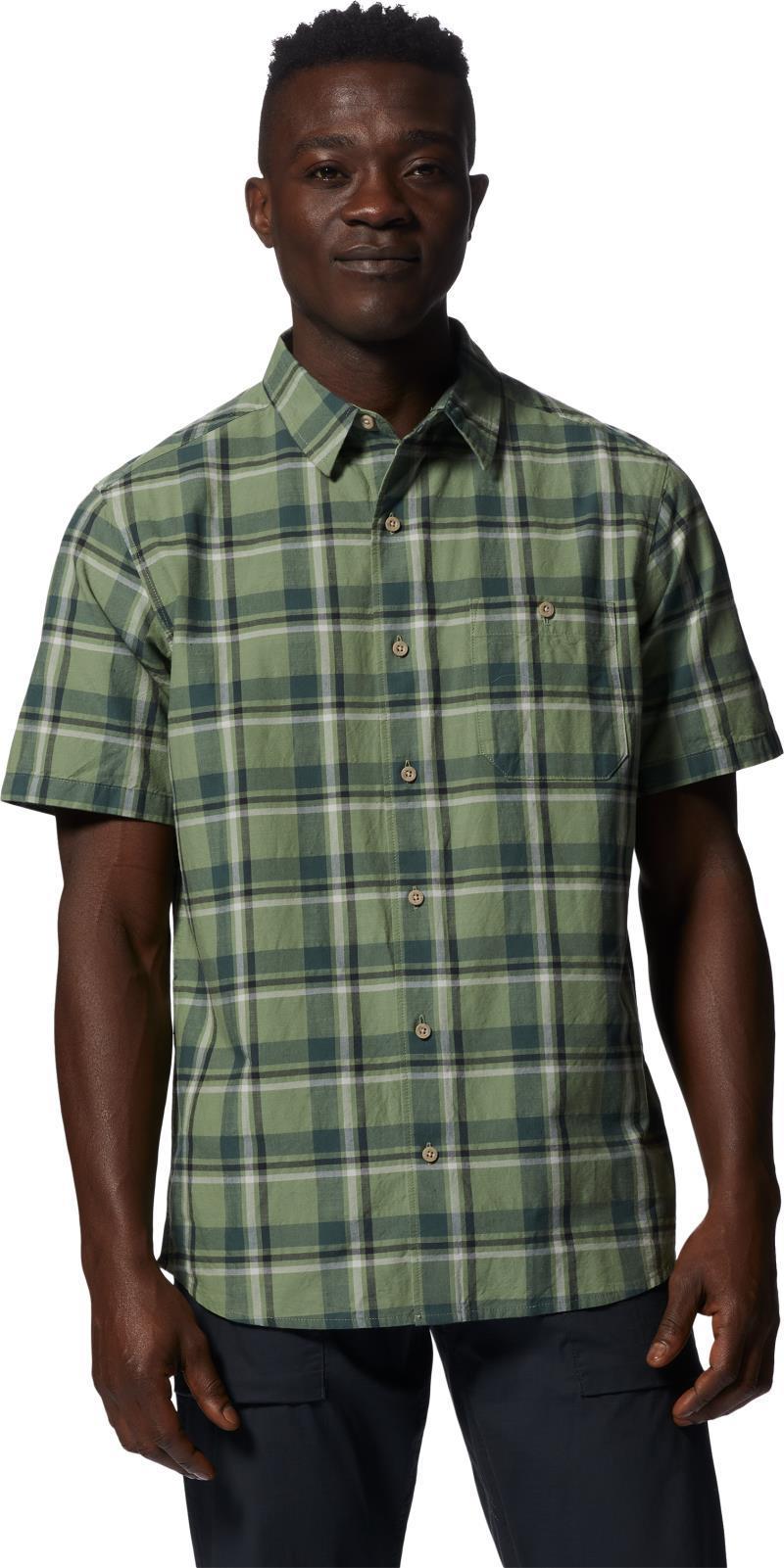 Big Cottonwood SS Shirt, Tall - Mens - Field Hammock Grid 1
