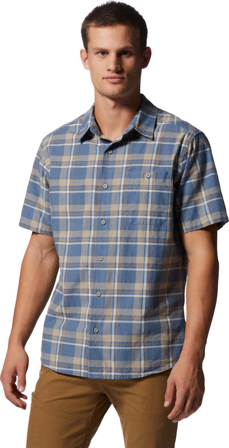 Big Cottonwood SS Shirt, Tall - Mens - Light Zinc Hammock Plaid 2