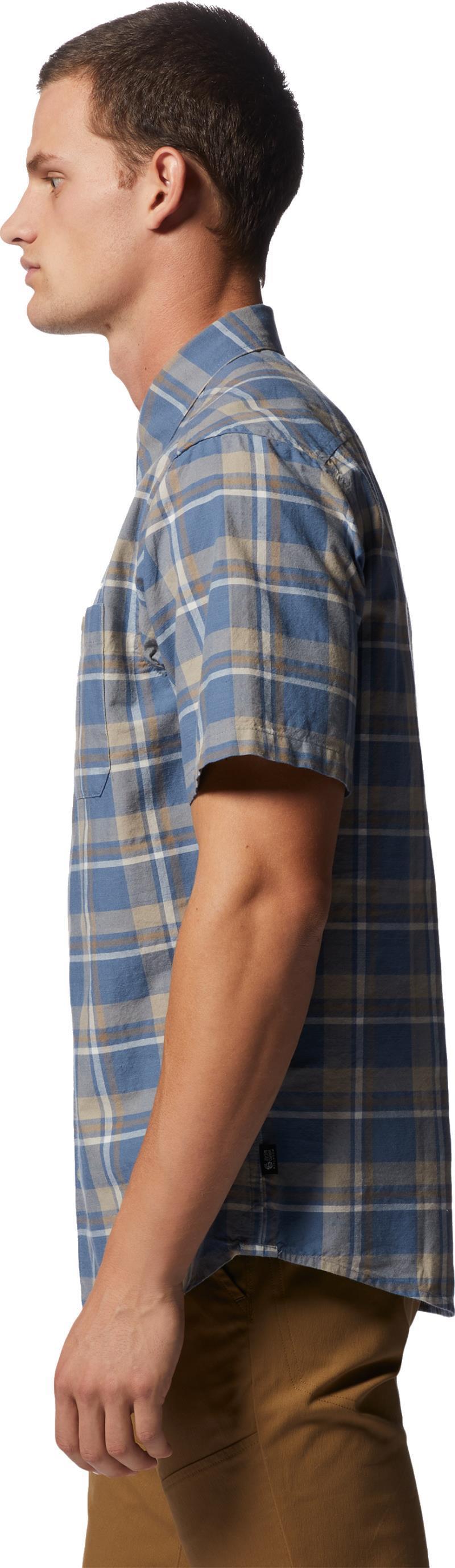 Big Cottonwood SS Shirt, Tall - Mens - Light Zinc Hammock Plaid 3