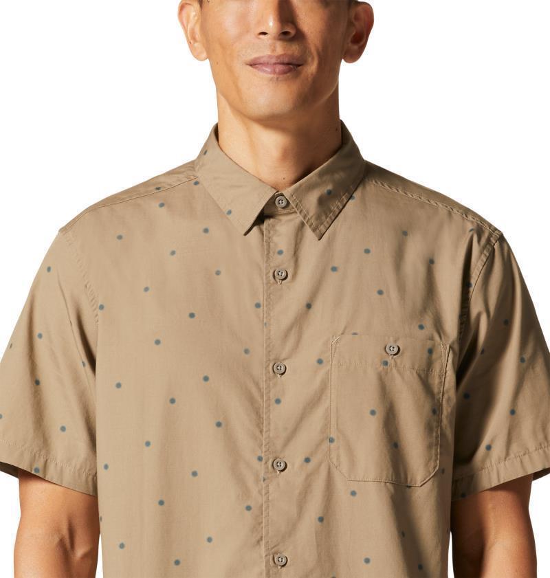 Big Cottonwood SS Shirt, Tall - Mens - Trail Dust Micro Sun Dot Print 4