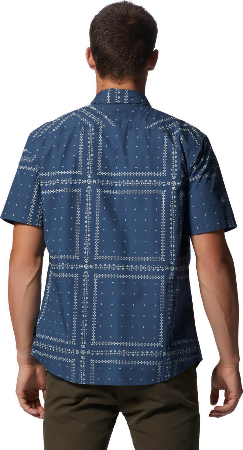 Big Cottonwood SS Shirt, Tall - Mens - Zinc Bandana Grid 3