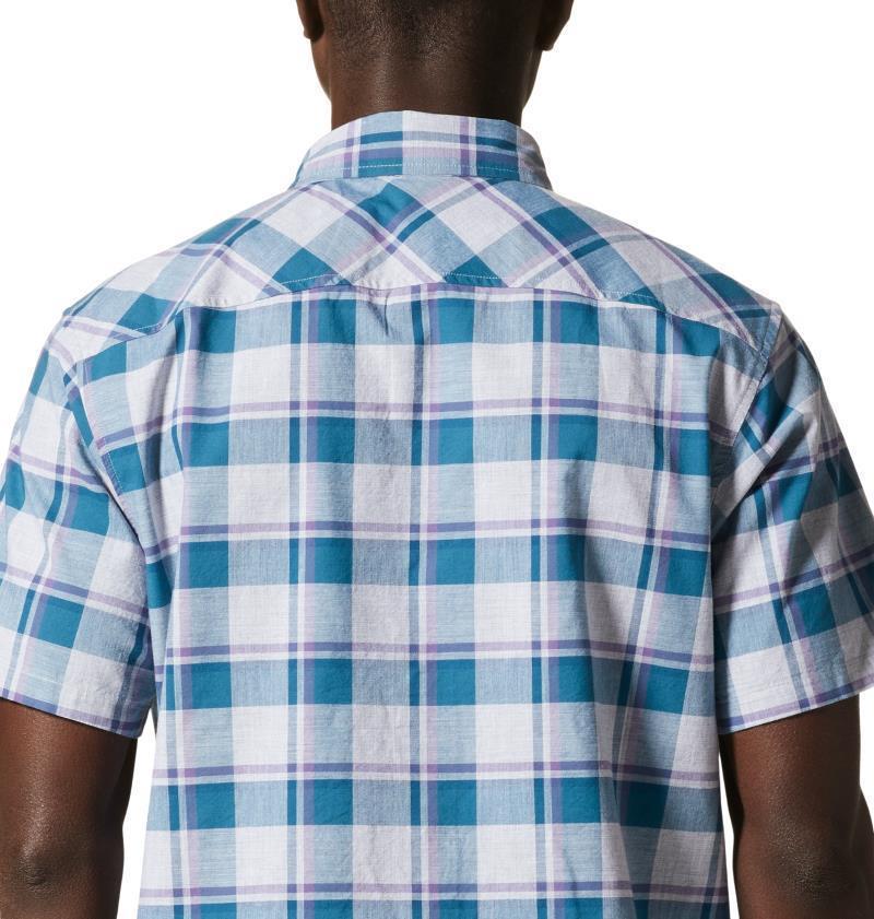 Big Cottonwood SS Shirt - Mens - Glacial Sliding Window Plaid 5