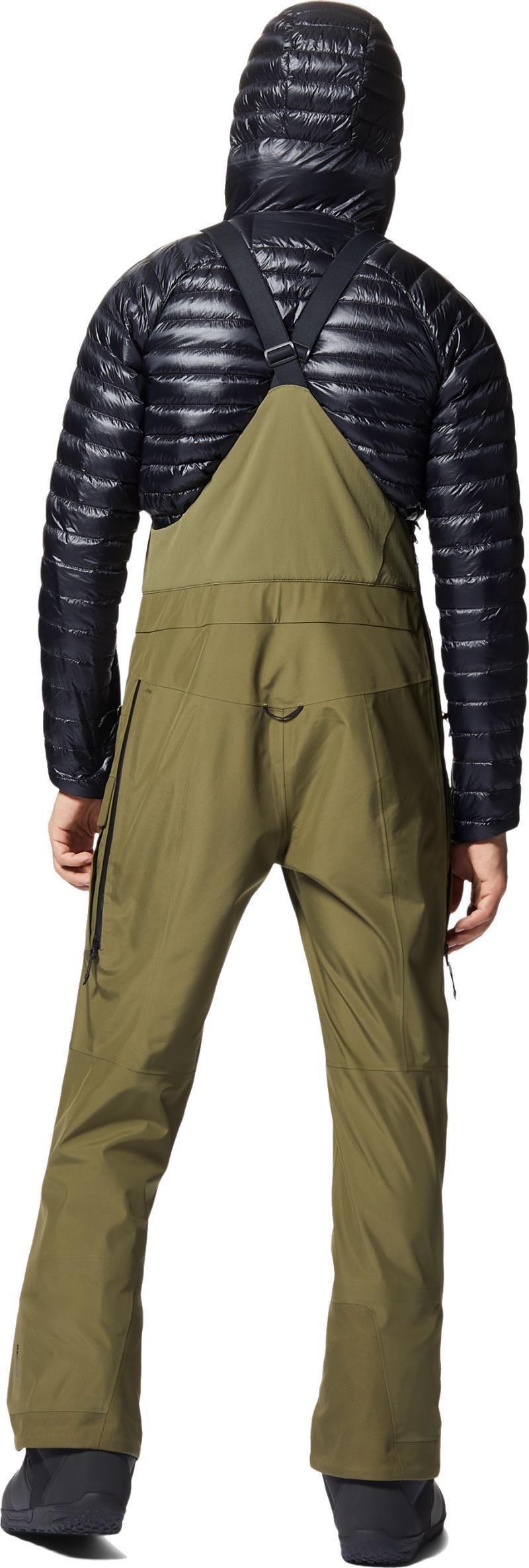 Boundary Ridge GTX Bib, Reg - Mens - Combat Green 3