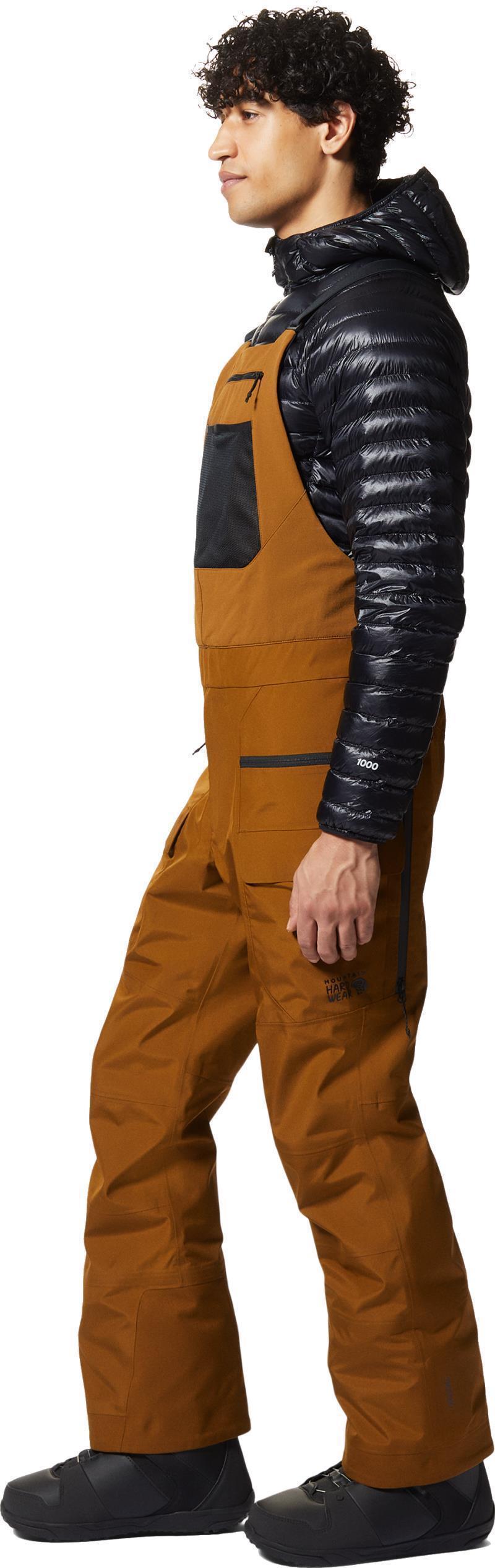 Boundary Ridge GTX Bib, Reg - Mens - Golden Brown 2